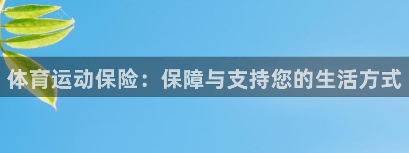oety欧亿体育官网下载软件：体育运动保险：保障与支持您的生