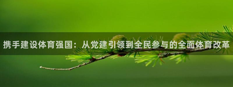 欧亿体育官方正版app娱乐：携手建设体育强国：从党建引领到全